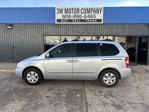 2007 Kia Sedona for sale at 3W Motor Company in Fritch TX