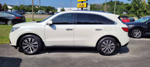 2016 Acura MDX for sale at Greenville Motor Company in Greenville NC