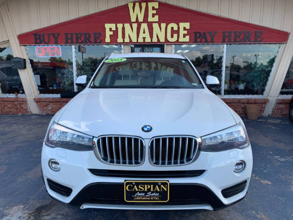 2015 BMW X3 for sale at Caspian Auto Sales in Oklahoma City, OK