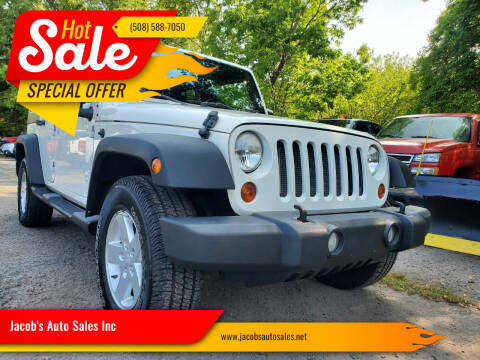 2008 Jeep Wrangler Unlimited for sale at Jacob's Auto Sales Inc in West Bridgewater MA