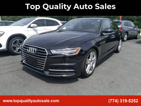 2016 Audi A6 for sale at Top Quality Auto Sales in Westport MA