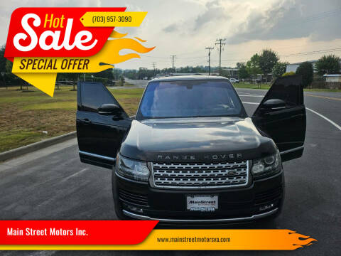 2016 Land Rover Range Rover Supercharged