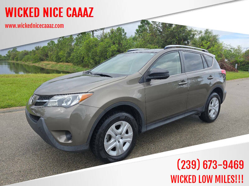 2014 Toyota RAV4 for sale at WICKED NICE CAAAZ in Cape Coral FL