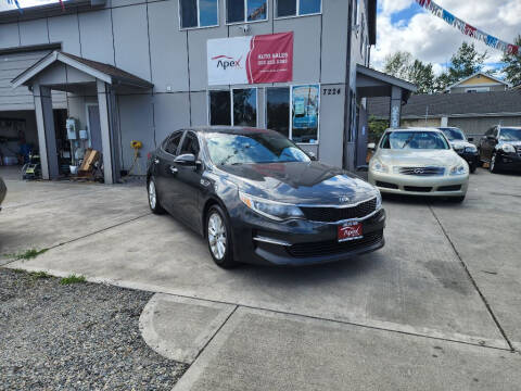 2016 Kia Optima for sale at Apex Motors Tacoma in Tacoma WA