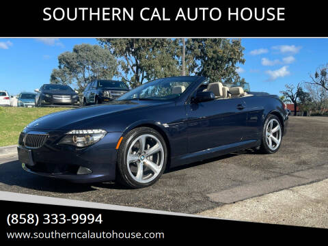2008 BMW 6 Series for sale at SOUTHERN CAL AUTO HOUSE in San Diego CA