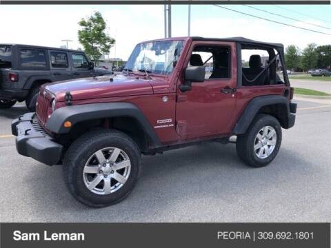 2012 Jeep Wrangler for sale at Sam Leman Chrysler Jeep Dodge of Peoria in Peoria IL
