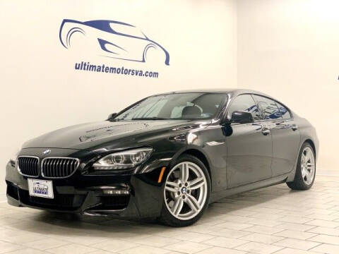 2015 BMW 6 Series for sale at ULTIMATE MOTORS in Midlothian VA