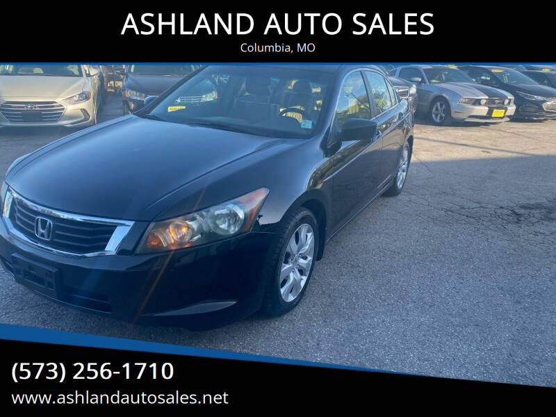 2009 Honda Accord for sale at ASHLAND AUTO SALES in Columbia MO
