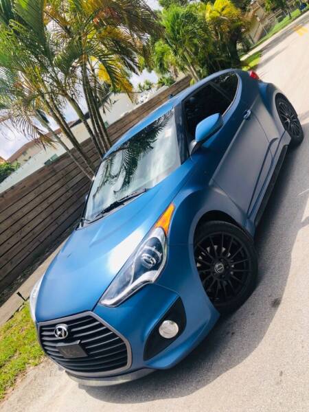 2016 Hyundai Veloster for sale at IRON CARS in Hollywood FL