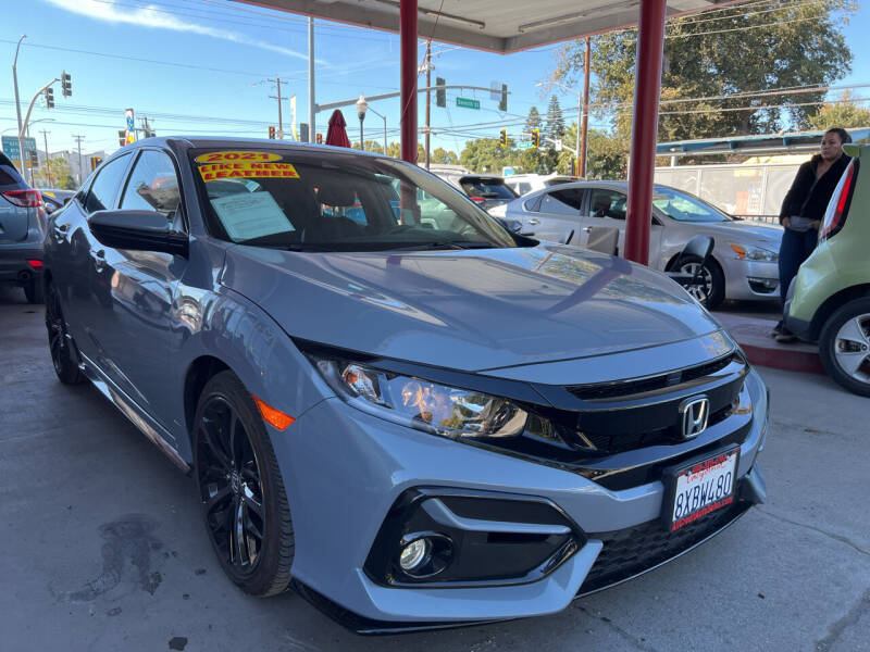 2021 Honda Civic for sale at ALL CREDIT AUTO SALES in San Jose CA