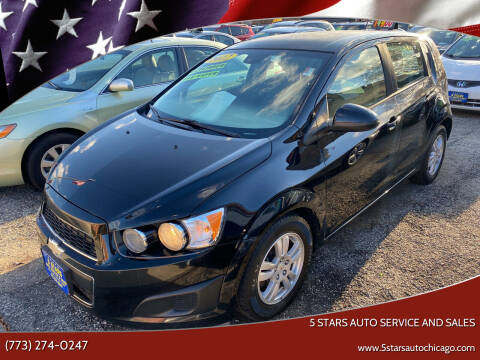 2012 Chevrolet Sonic for sale at 5 Stars Auto Service and Sales in Chicago IL