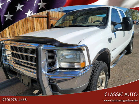 2002 Ford F-250 Super Duty for sale at Classic Auto in Greeley CO