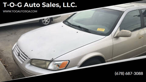 1997 Toyota Camry for sale at T-O-G Auto Sales, LLC. in Jonesboro GA
