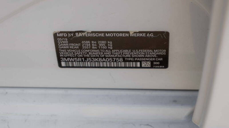 2019 BMW 3 Series 330i