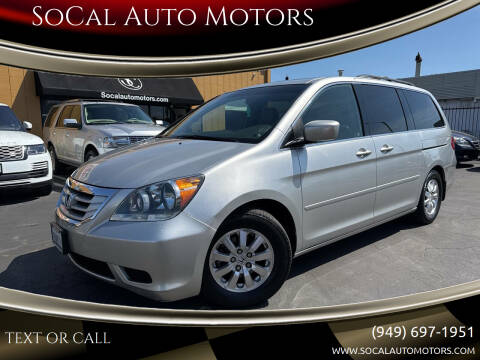 2009 Honda Odyssey for sale at SoCal Auto Motors in Costa Mesa CA