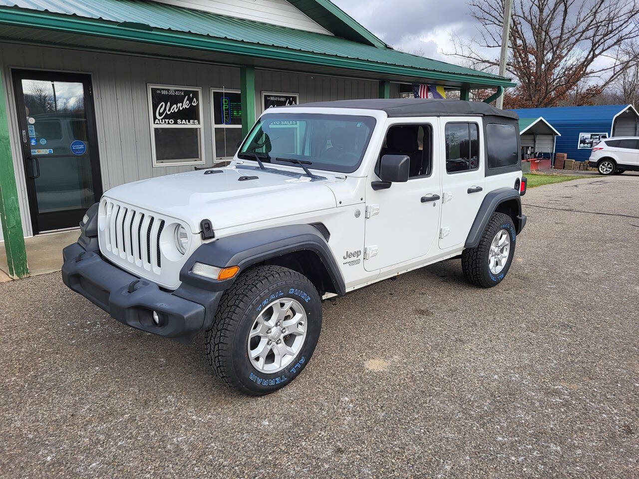 2018 Jeep Wrangler Unlimited for sale at Clarks Auto Sales Inc in Lakeview, MI