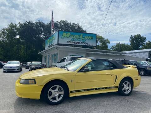 2003 Ford Mustang for sale at Mainline Auto in Jacksonville FL
