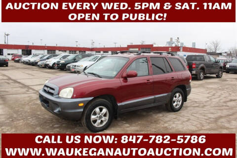 2005 Hyundai Santa Fe for sale at Waukegan Auto Auction in Waukegan IL