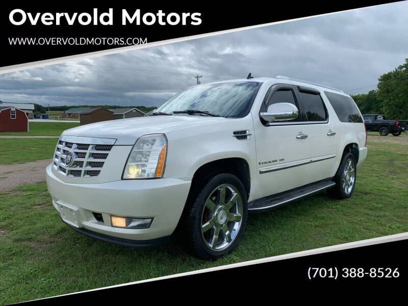 2007 Cadillac Escalade ESV for sale at Overvold Motors in Detroit Lakes MN