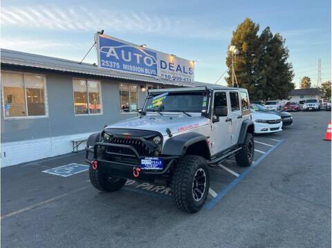 2007 Jeep Wrangler Unlimited for sale at AutoDeals in Hayward CA