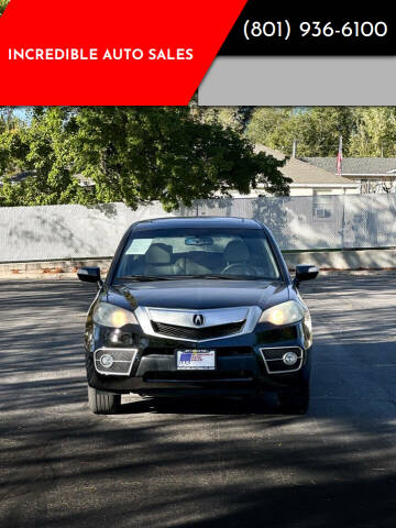 2012 Acura RDX for sale at INCREDIBLE AUTO SALES in Bountiful UT