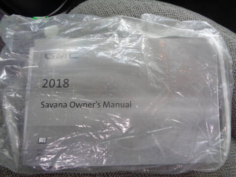 2018 GMC Savana LT 3500