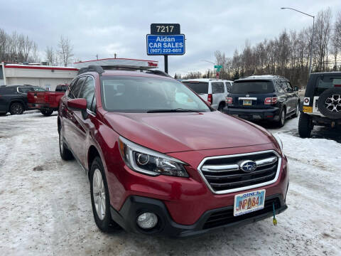 2018 Subaru Outback for sale at AIDAN CAR SALES in Anchorage AK