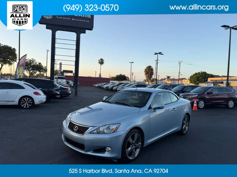 2010 Lexus IS 250C