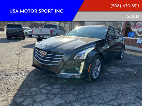 2016 Cadillac CTS for sale at USA Motor Sport inc in Marlborough MA