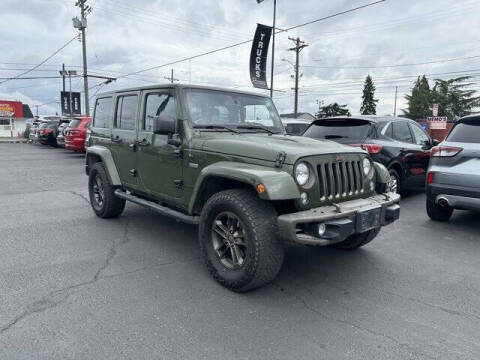2016 Jeep Wrangler Unlimited Sahara 75th Anniversary