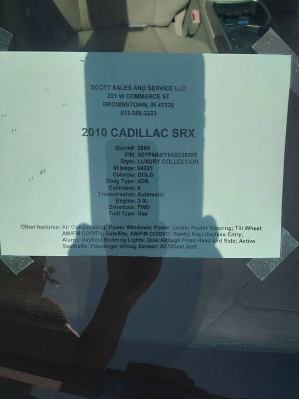 2010 Cadillac SRX Luxury Collection