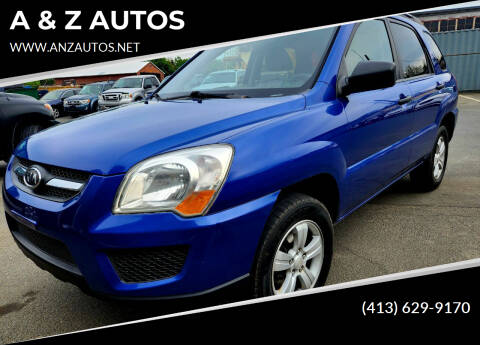 2009 Kia Sportage for sale at A & Z AUTOS in Westfield MA