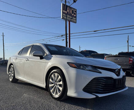 2020 Toyota Camry for sale at LLANOS AUTO SALES LLC in Dallas TX