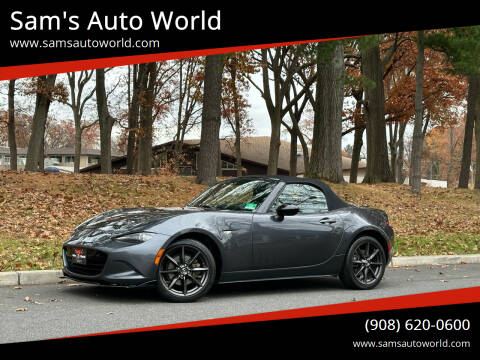 2016 Mazda MX-5 Miata for sale at Sam's Auto World in Roselle NJ