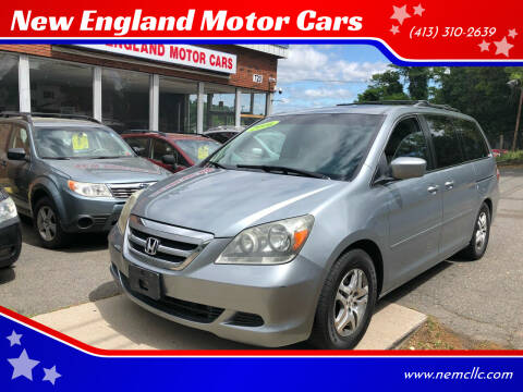 2006 Honda Odyssey for sale at New England Motor Cars in Springfield MA