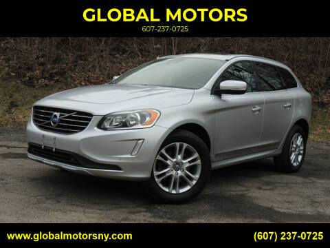2016 Volvo XC60 for sale at GLOBAL MOTORS in Binghamton NY