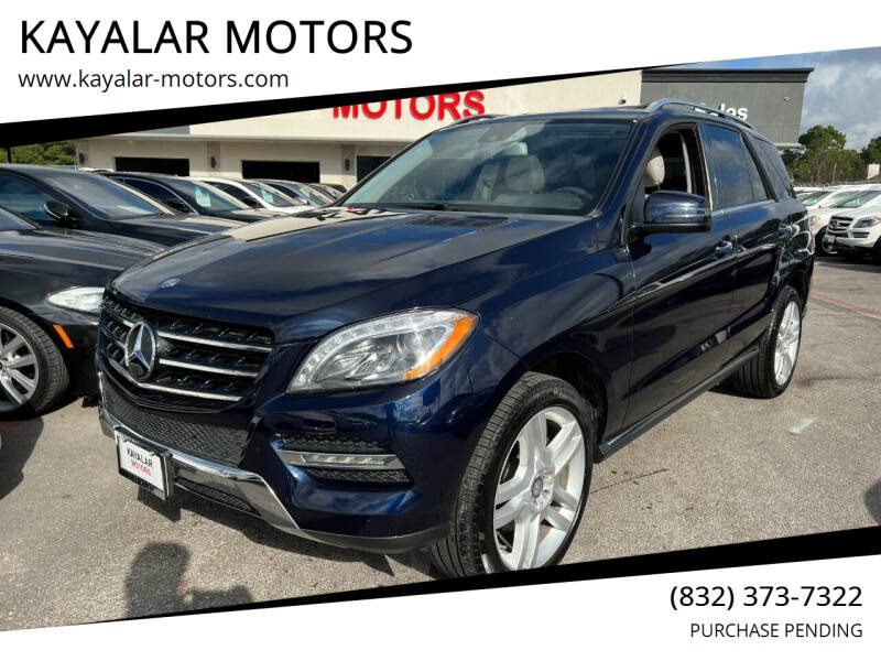 2015 Mercedes-Benz M-Class for sale at KAYALAR MOTORS in Houston TX
