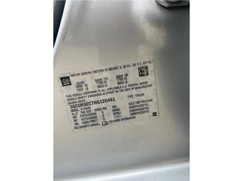 2017 Chevrolet Silverado 1500