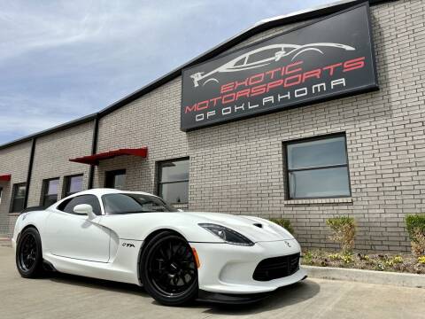 2014 Dodge SRT Viper for sale at Exotic Motorsports of Oklahoma in Edmond OK