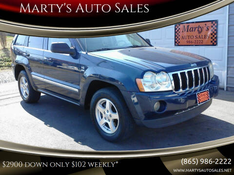 2006 Jeep Grand Cherokee for sale at Marty's Auto Sales in Lenoir City TN