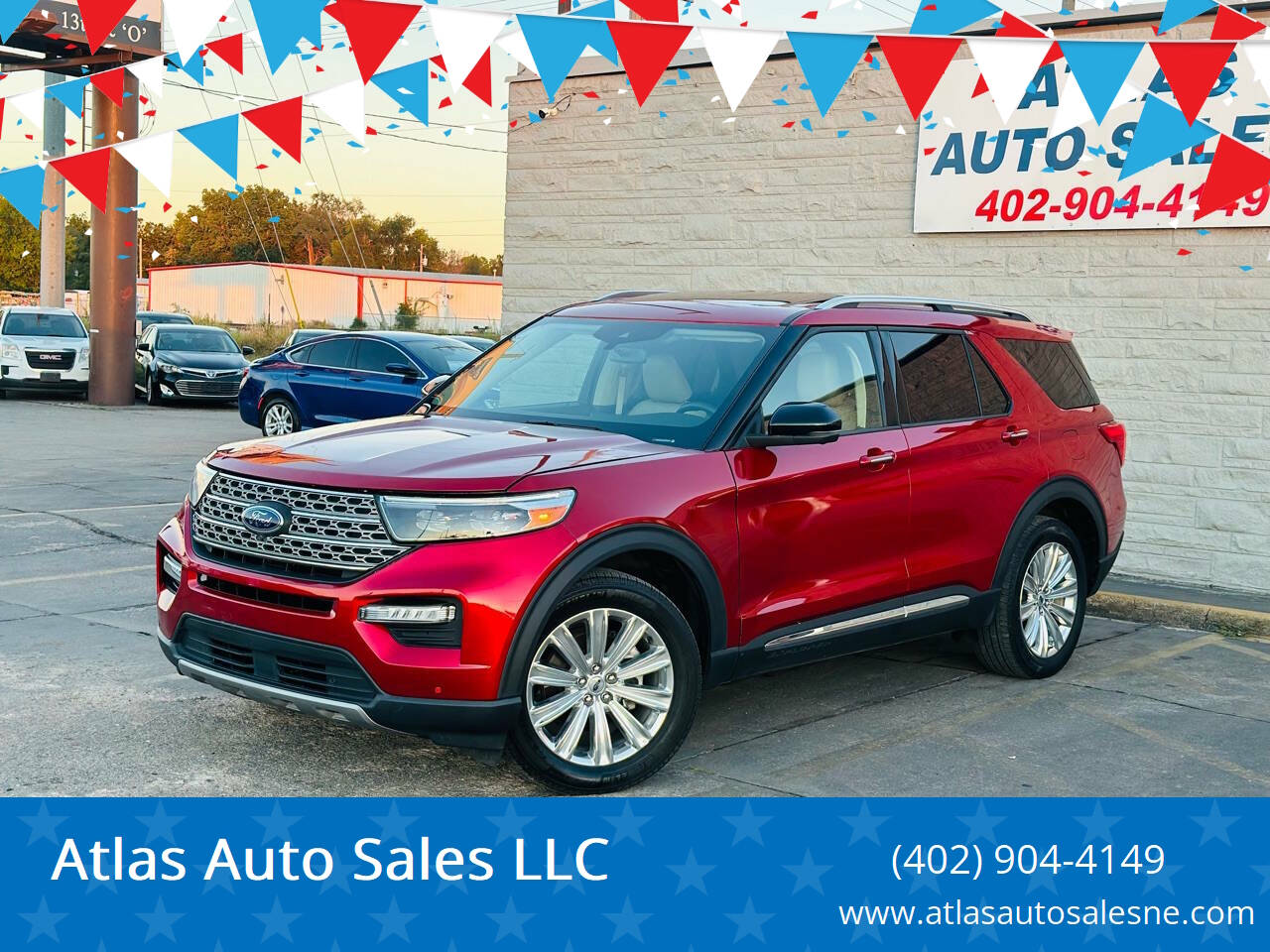 2020 Ford Explorer for sale at Atlas Auto Sales LLC in Lincoln, NE