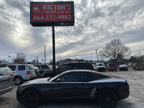 2011 Chevrolet Camaro for sale at Victor's Auto Sales in Greenville SC