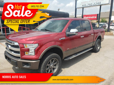 2016 Ford F-150 for sale at NORRIS AUTO SALES in Oklahoma City OK