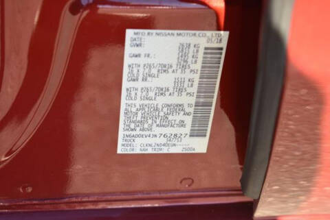 2018 Nissan Frontier