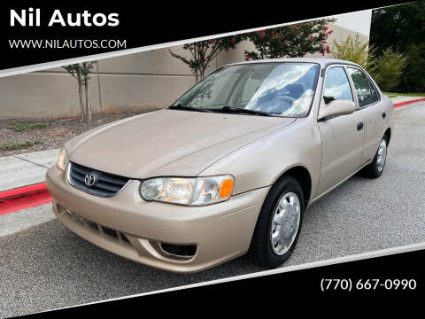 2001 Toyota Corolla for sale at Nil Autos in Roswell GA