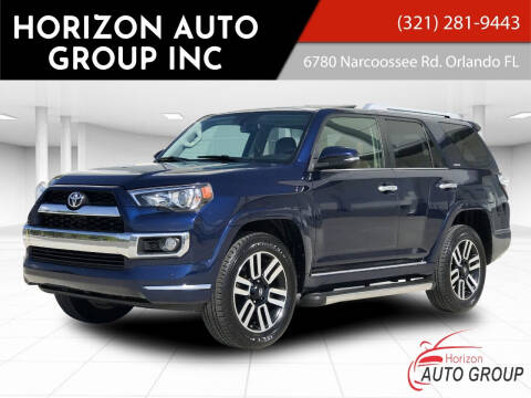 2015 Toyota 4Runner for sale at HORIZON AUTO GROUP INC in Orlando FL