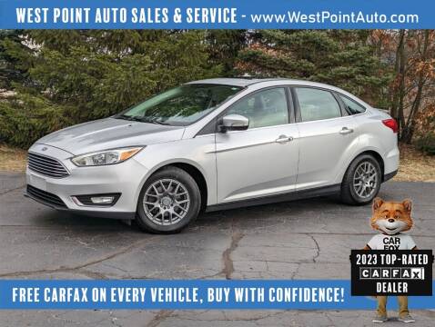 2018 Ford Focus for sale at West Point Auto Sales & Service in Mattawan MI