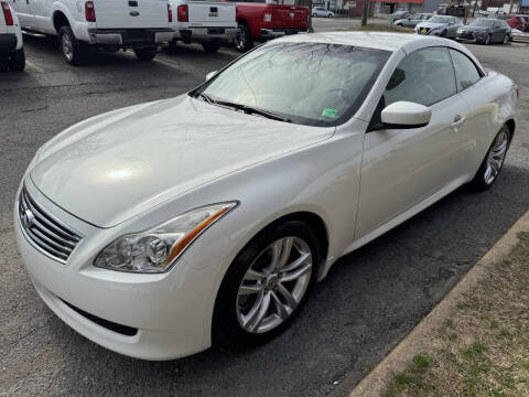 2009 Infiniti G37 Convertible for sale at Carz Unlimited in Richmond VA