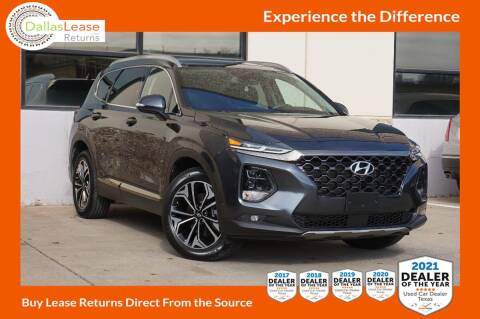 2020 Hyundai Santa Fe for sale at Dallas Auto Finance in Dallas TX