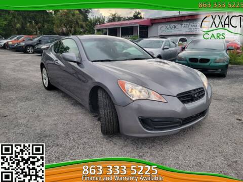 2012 Hyundai Genesis Coupe for sale at Exxact Cars in Lakeland FL